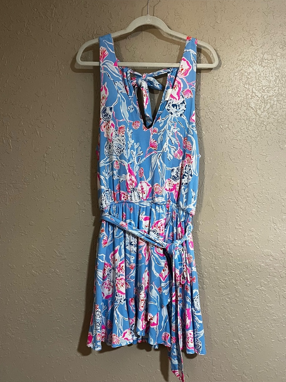 Lilly Pulitzer Camri Halter Romper  Bahamian Rhapsody Print Size XL - Picture 3 of 7